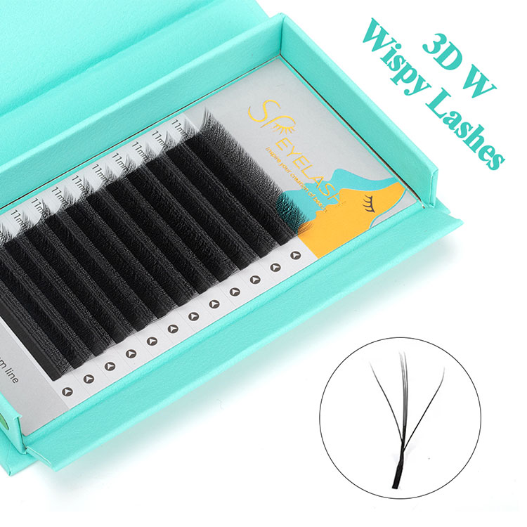 Наращивание ресниц 3D W Wispy Lash