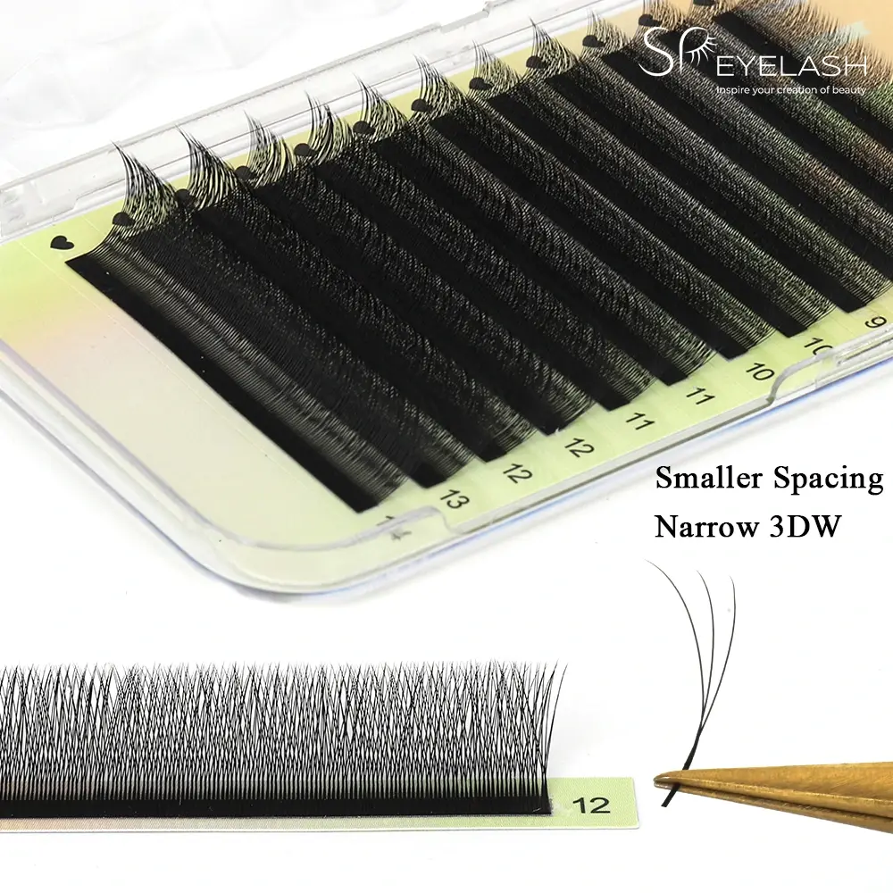 Узкие 3D W Lashes