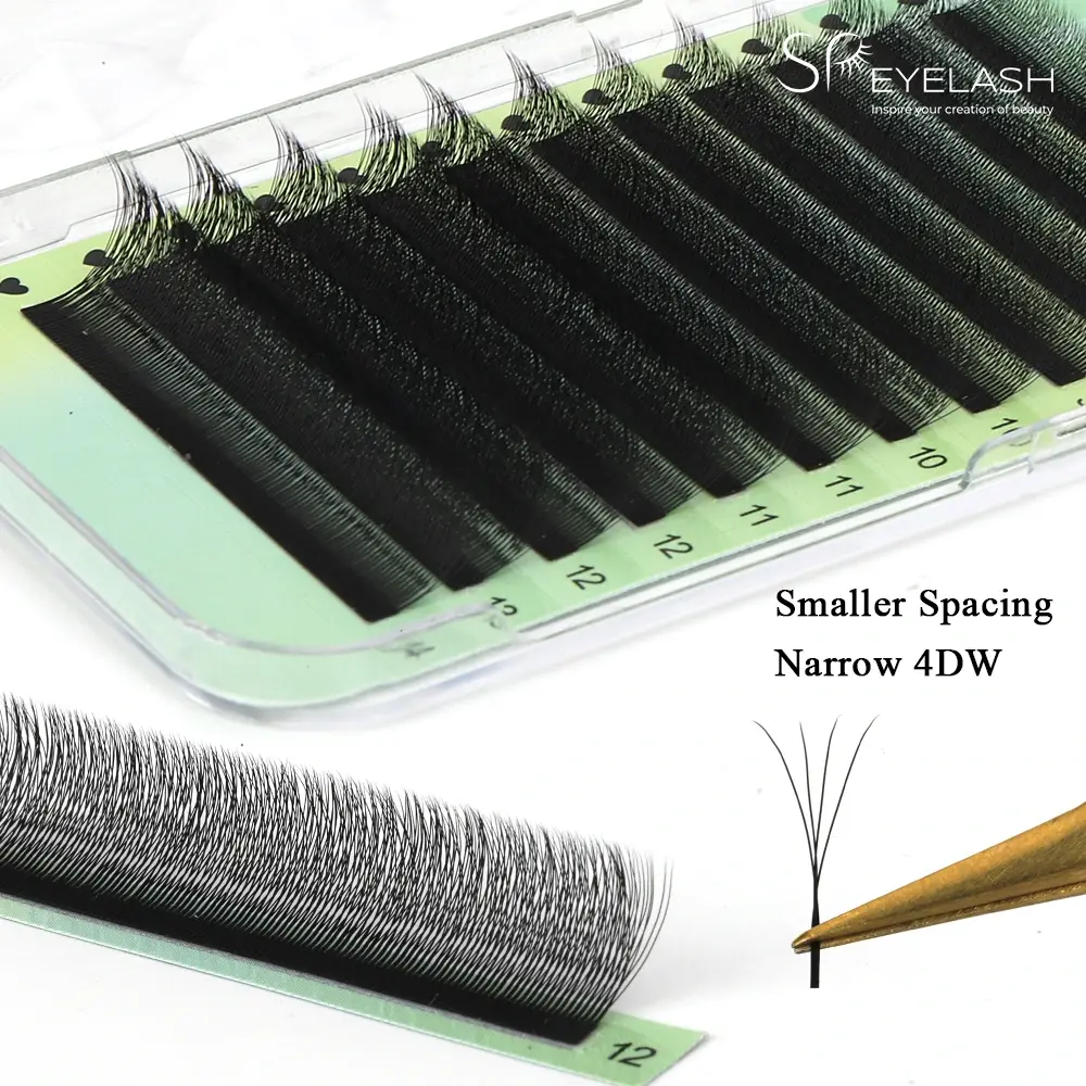Узкие 4D W Lashes