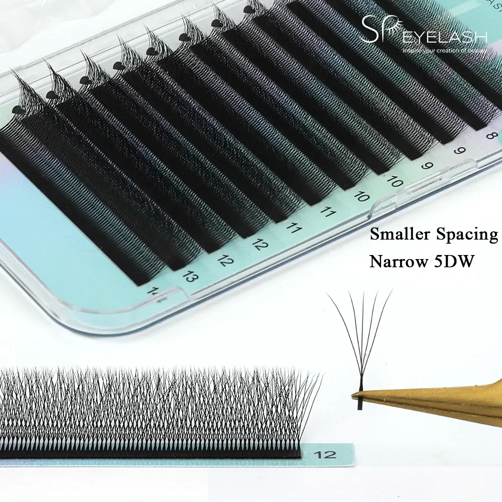 Узкие 5D W Lashes